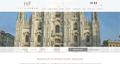 Desktop Screenshot of forumhotelrozzano.it